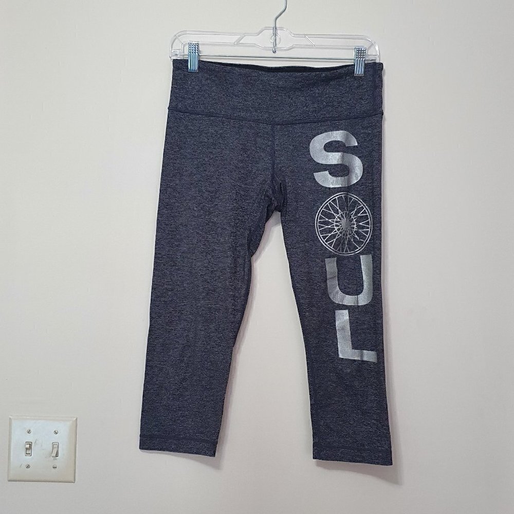 Lululemon Pinstripe Soul Cropped Leggings